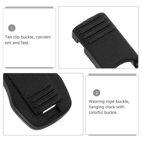 FRCOLOR Shoe Lace Tie Locks with Assorted Color Plastic Tips for Daily Use and DIY Projects 40 Pieces