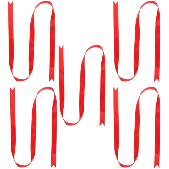 Dytern 5-Pack Graduation Certificate Ribbons Decorative Ribbon for Graduation Party Bowknot and Craft Decorations