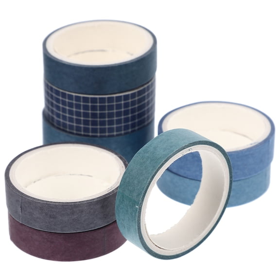 Dytern DIY 8 Rolls Decorative Washi Tape Decorative Scrapbooking Tapes DIY Washi Tapes