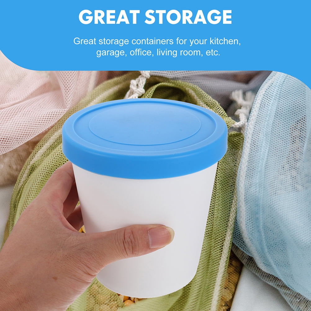 Dytern DIY Reusable Ice Cream Buckets Freezer Food Buckets Homemade