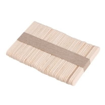 Dytern DIY Wooden Sticks 50Pcs Wooden Popsicle Sticks Colorful Sticks DIY Crafts Sticks for Wedding Auction Bid Paddles ( 6.5x1x2cm ),2.56"X0.39"X0.79"