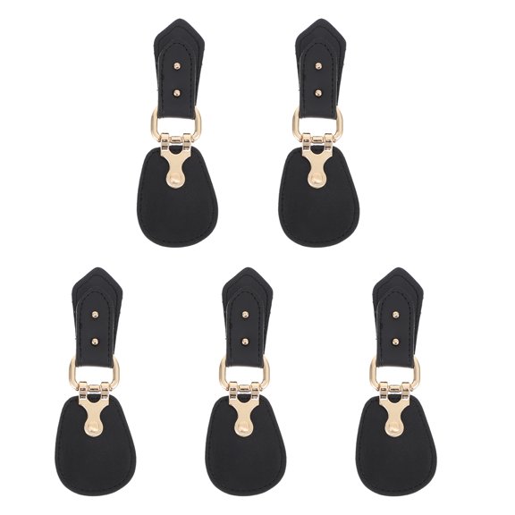 Dytern Fall,5 Pairs PU Leather Toggle Buckles Dress Belt Buckles Clasp Clothing Accessories