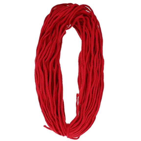 Dytern Hand Woven Rope 1 roll of Hanging Tapestry DIY Rope DIY Woven Cotton Cord Woven Belt Rope,3149.6"X0.2"X0.12"