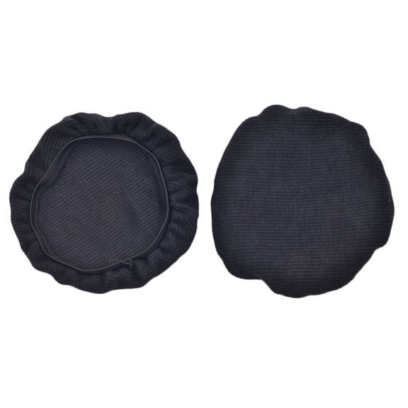 Dytern 2-Pack Stretchable Fabric Headphone Covers, Washable Ear Pads, Soft Protectors Fits Most -Ear Headphones 6-8.5cm
