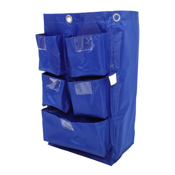 Dytern Janitorial Bag Replacement Janitorial Bag Cleaning Trolley Bag Cleaning Storage Bag Trash Collection Janitorial Bag Janitorial Bag Replacement Cleaning Supply,27.17"X15.75"X11.02"