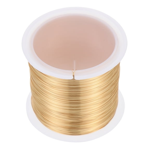1 Roll Jewelry Beading Wire for DIY Craft Making Copper Wire Bracelet Beading String