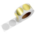 thumbnail image 1 of Dytern Party 1 Roll 300pcs Scrape DIY Adhesive Sticker Round Label Paper Gift Decals Sealing Stickers Candy Bag Stickers Party Favor, 1 of 10