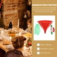 Dytern Party 1 Set Beer Funnel with Valves Plastic Beer Funnel Tube