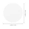 thumbnail image 1 of Dytern Party 1000pcs Transparent Sealing Sticker Round Label Sticker for Party Favor Envelope, 1 of 1