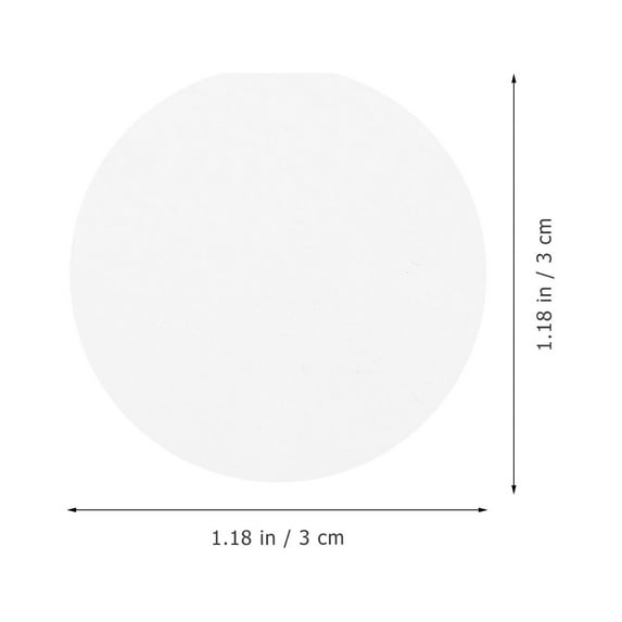 Dytern Party 1000pcs Transparent Sealing Sticker Round Label Sticker for Party Favor Envelope