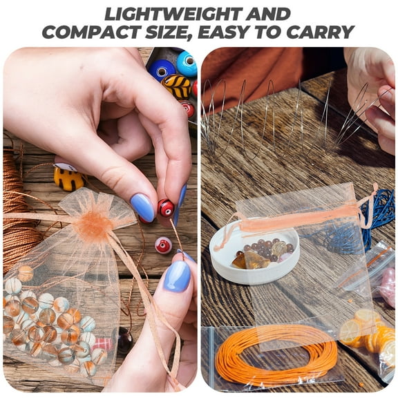 Dytern Party 100Pcs Small Organza Bags Candy Packing Drawstring Bags Decorative Party Favors Bags