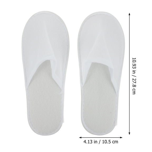 Dytern Party 20 Pairs Disposable Slippers Party Indoor Slippers Convenient Hotel Guest Shoes