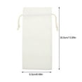 thumbnail image 1 of WRISTBIQUE Linen Wine Bags for Wedding 4Pcs 14X6.5in, 1 of 10