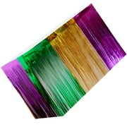 WRISTBIQUE Carnival Party Supplies Green Tassel for Dance Ball 1 Set 27.5X9.8in