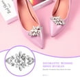 thumbnail image 1 of Dytern Wedding 2pcs Rhinestone Shoe Buckles Decorative Shoe Clips Women Shoe Ornaments Wedding Party Shoe Clips, 1 of 11