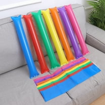 Dytern Wedding 60pcs Thicken Inflatable Sticks Concert Noisemaker Cheering Sticks Birthday Wedding Party Boom Wand Sporting Events Bar Party Favors (Red)