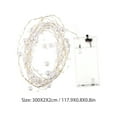 Dytern Wedding Copper Wire 20LEDs String Lamp Decorative Room Pearl
