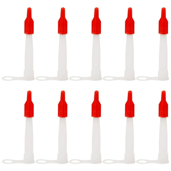 Dytern Winter,10pcs Caulk Extension Nozzles Replacement Caulk Nozzles Sealant Applicator Nozzles