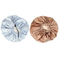 thumbnail image 1 of Dytern Winter,2pcs Supple Bonnet Comfortable Bonnet Elastic Women Turban Sleeping Bonnets, 1 of 11