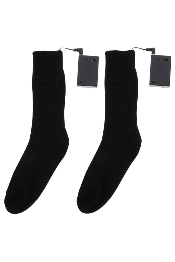 Winter,4.5V Thermal Socks Cotton Double-layer Warm Battery Heating Socks No Battery
