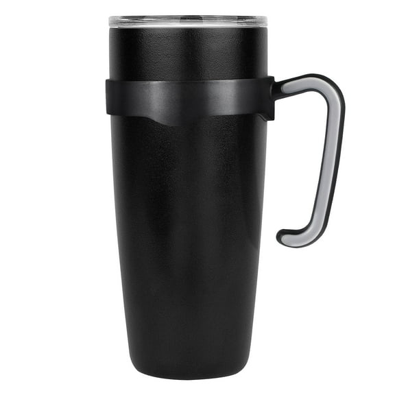 Dytern Winter,Thermal Mug Handle Anti-slip Adjustable Tumbler Handle Compatible for 20oz (Black)
