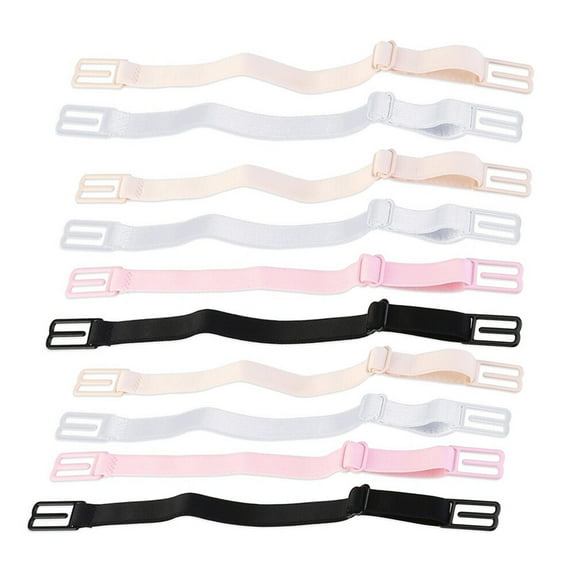 Dytern anti-slip buckle 10pcs Womens Strap Clips Adjustable Non Strap Holders ( Random Style ),7.48"X0.39"X0.08"