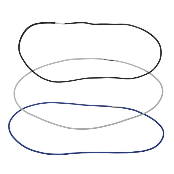 Dytern elastic bands 3pcs Garbage Bag Band Large Trash Bag Bands Rubber Trash Can Bands Thick Rubber Bands Fixing Garbage Bag Band Trash Bin Bag Band Trash Can Elastic Band,11.81"X11.81"X0.08"