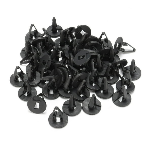 Dytern push for cars 50 Pcs Nylon Automotive Push Bumper Fastener Rivet Clips Car Push Type Rivet Pin Clips for,0.87"X0.79"X0.79"