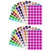 Avery See-Through Color-Coding Removable Labels, 1/4