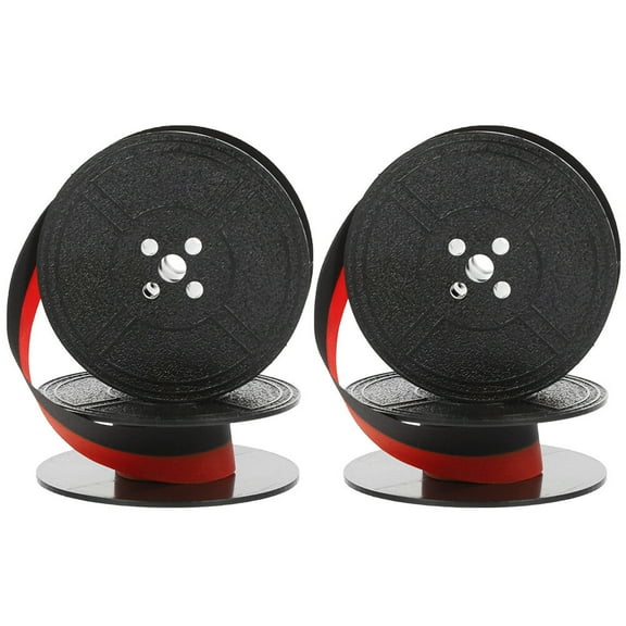 Dytern typewriter ribbon 2 Sets Ribbon Printer Machine Ribbon Typewriter Ribbons Replacement Ink Ribbons,3.54"X1.97"X0.59"