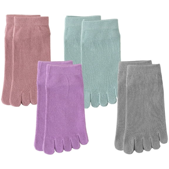 WRISTBIQUE Socks Light Blue Ankle Socks 4Pairs 17x10cm