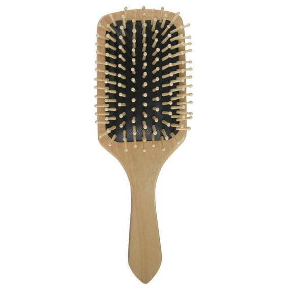 Dytern wooden hair brush Wooden Hair Brush Massage Comb Large Paddle Combs for All Hair Types,9.84"X3.35"X1.38"