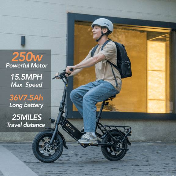 Dyu c3 250W Motor 15.5MPH 36V 7.5Ah for Adults Urban Commute