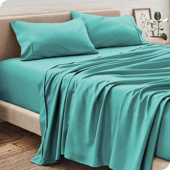Dzire Linen High Kotton 1000 Thread Count 9 inch Deep Pocket 3 PCs Fitted Sheet Set 100% Egyptian Cotton Solid Pattern