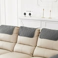 thumbnail image 1 of Dznils 3 Pieces Recliner Headrest Covers Polyester Couch Sofa Slipcover Furniture Protector, Gray, 1 of 10
