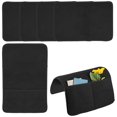 thumbnail image 1 of Dznils 5 Pcs Sofa Headrest Cover Sherpa Armrest Cover Furniture Protector with Pocket, Dark Gray, 1 of 11