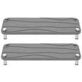 thumbnail image 1 of Dznils Bathroom Diatomite Stone Sink Tray, Water Absorbent Soap Tray, Gray, Set of 2, 1 of 10