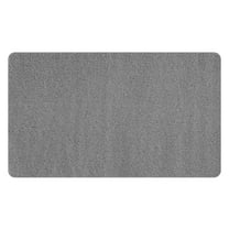 Dznils Non Slip Stall Bathtub Mat for Shower, PVC Loofah Bathroom Shower Mat, 17" x 30", Gray