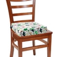 thumbnail image 1 of Dznils Toddler Booster Seat for Dining Table, with Safety Buckles, Non-Slip Bottom, White Dinosaur, 1 of 12