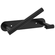Dznils Wall Mounted Stainless Steel Toilet Paper Holder, Matte Black