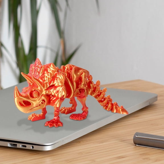 E 3D Printed Animal Skeleton Puzzle Toy With Bendable Limbs For Halloween Christmas Stocking Stuffer