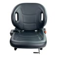 thumbnail image 1 of E-53730-U2100-71 DirectFit™ Black Vinyl Non-Suspension Seat for Toyota Forklift, 1 of 3