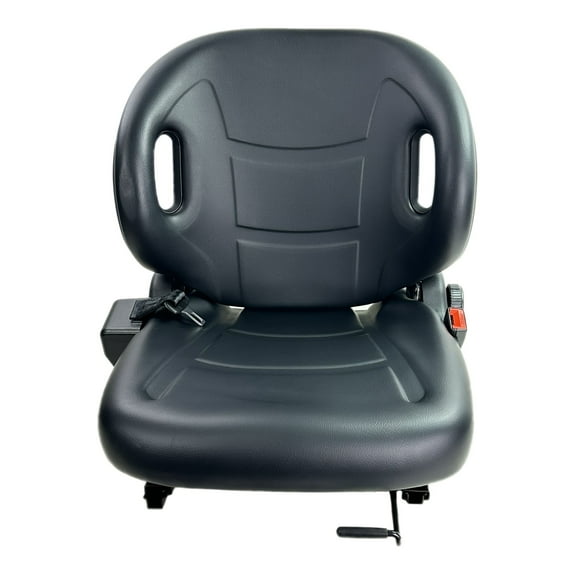 E-53780-U2170-71 DirectFit Black Vinyl Non-Suspension Seat for Toyota Forklift