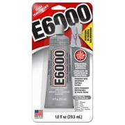 E-6000 231020 E6000 Precision Tip Adhesive, 1-oz. - Quantity 6