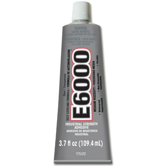 E-6000 CRAFT ADHESIVE HIGH VISCOSITY 3.7 oz