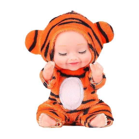 E Animal Costume Mini Doll For Kids 5 Inch Soft Pvc Cute Sleep Companion