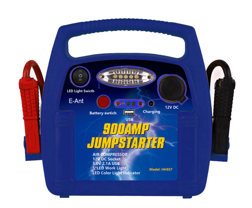 EAnt Jump Starter with Air Compressor, 900A Peak Jump Starter, 260 PSI