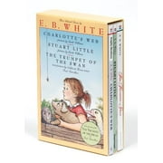 E B WHITE E. B. White Box Set: 3 Classic Favorites: Charlotte's Web, Stuart Little, the Trumpet of the Swan (Paperback)