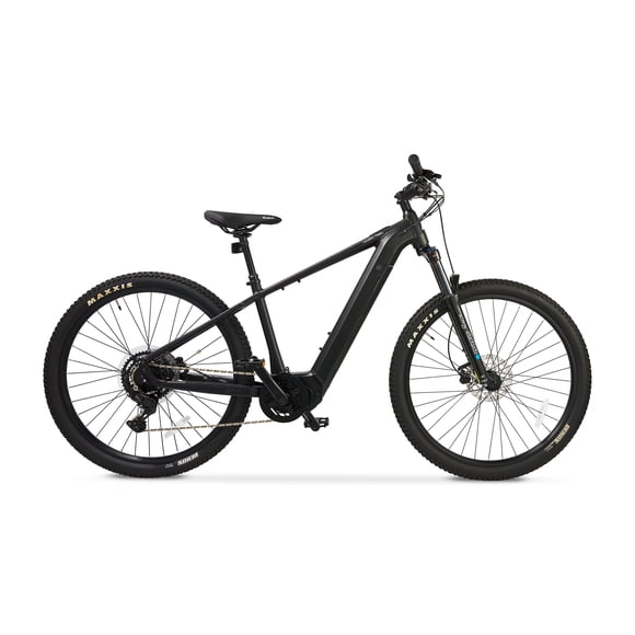 Ozark Trail 29" M.2 Ridge+ Electric Mountain Bike, Class 1 Mid-Drive, Medium Frame, Fits Riders 5'5"-5'11", Black, Adult, Unisex, Online Only