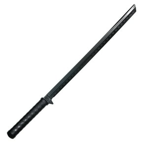 E-BOGU | Black Polypropylene Ninja Sword II (34.5") | Durable Polypropylene Practice Sword |